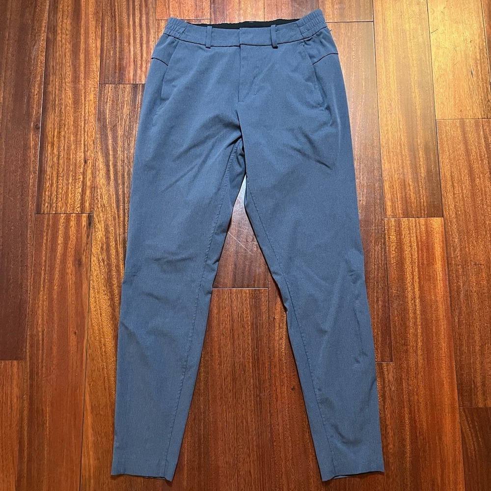 Lululemon Shadow Lite Pant Mens 30 (28x29) Elastic Waist Gray Stretch M5680S *